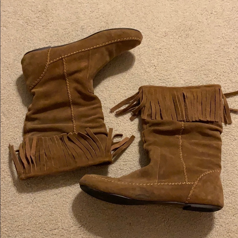 Rampage Fringe boots
